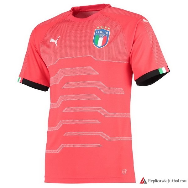 Camiseta Seleccion Italia Portero 2018 Rosa
